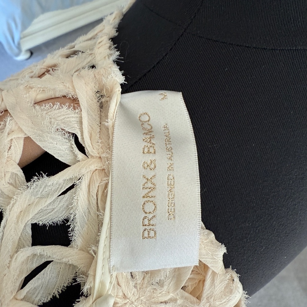 Bronx and Banco long sleeve cream dress(brand new with tags) - Picture 5 of 7